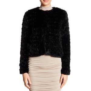 WILD PEARL Faux Fur Shag Jacket